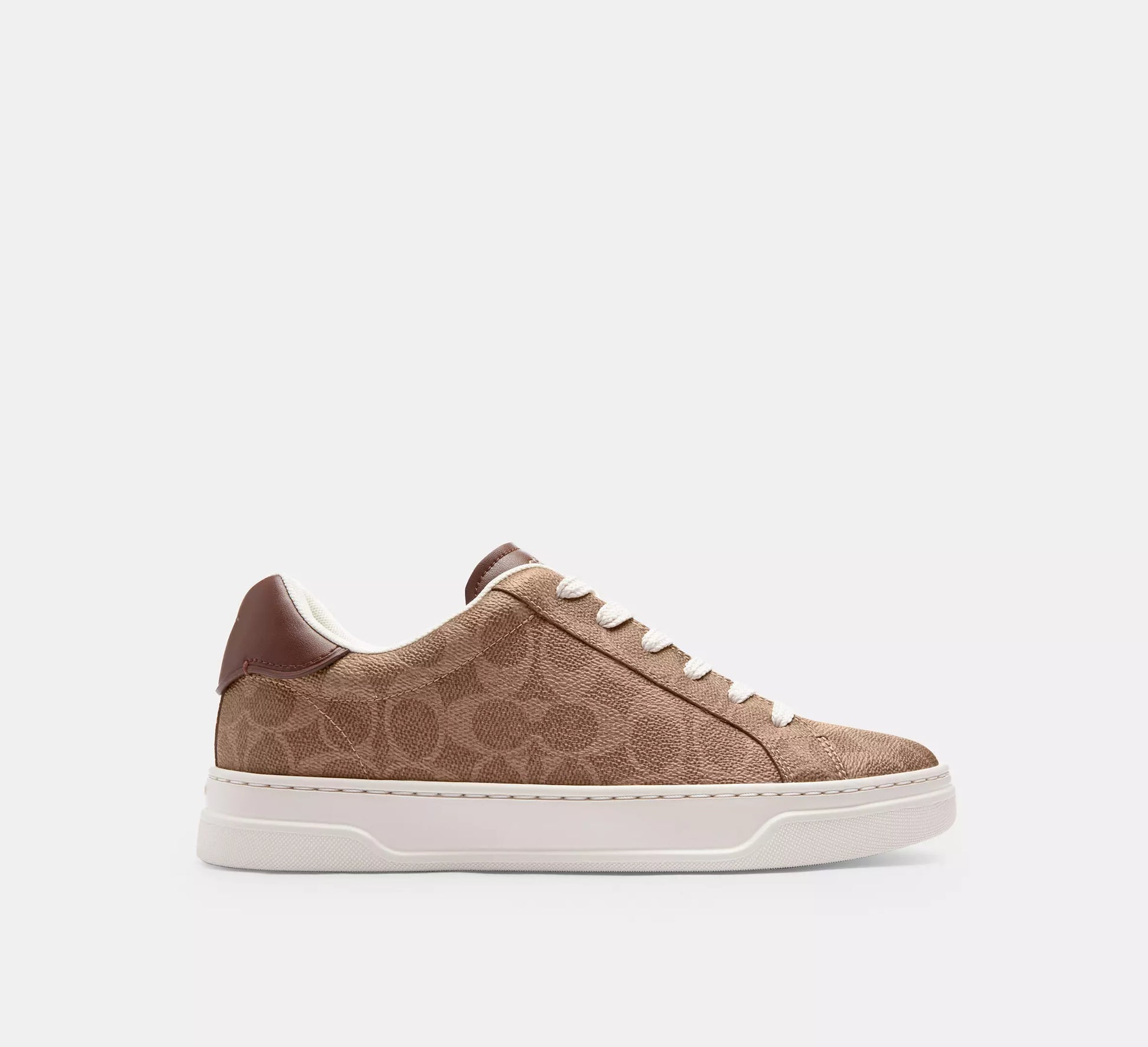 Coach High Line Sneaker In Signature Canvas